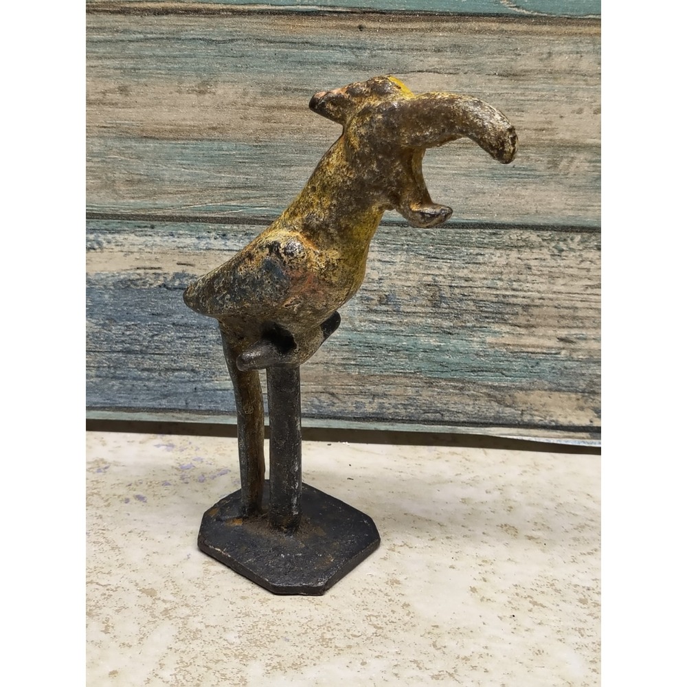 Vintage CAST IRON Parrot Figural Bottle Opener